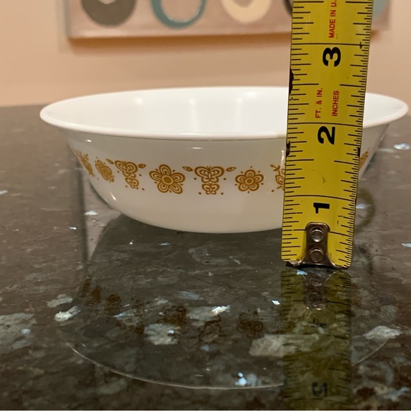 Vintage Corelle butterfly gold 6” soup salad cereal bowls set of 4 - Picture 7 of 7